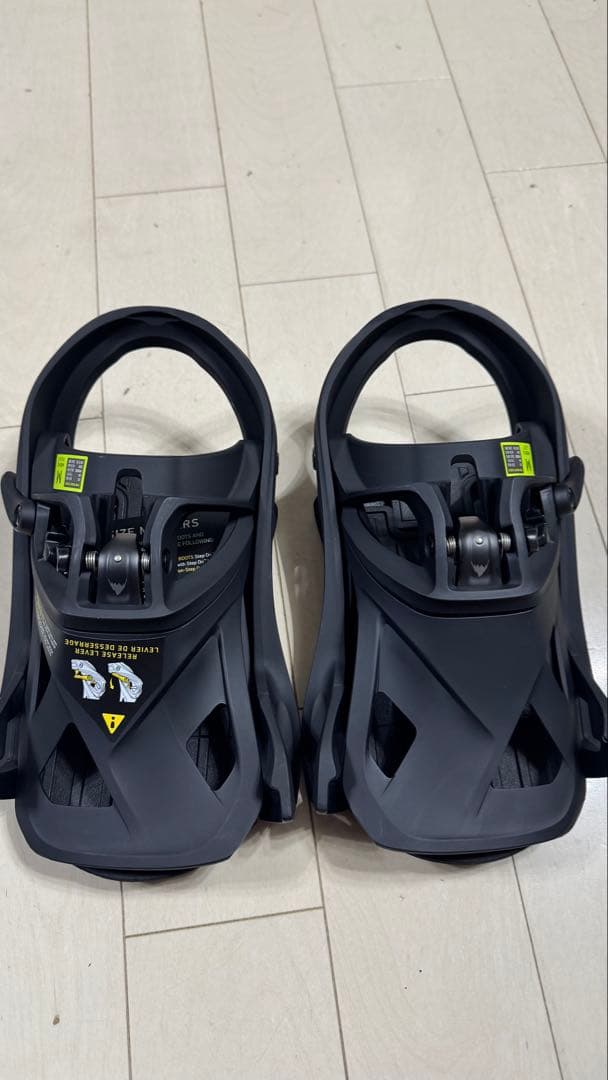 新品未使用 BURTON STEP ON メンズMサイズ ブラック