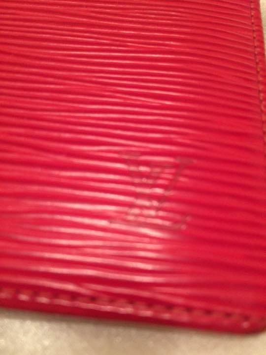 少し難あり ルイヴィトン エピ 定期、カードケース