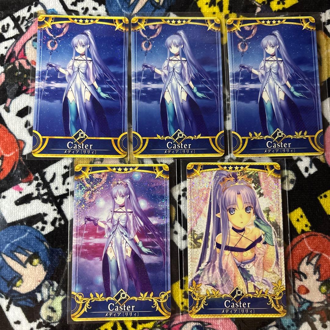 fgoアーケード 絆礼装　コンプ　再臨　フェイタル ノーマル　メディア　リリィ