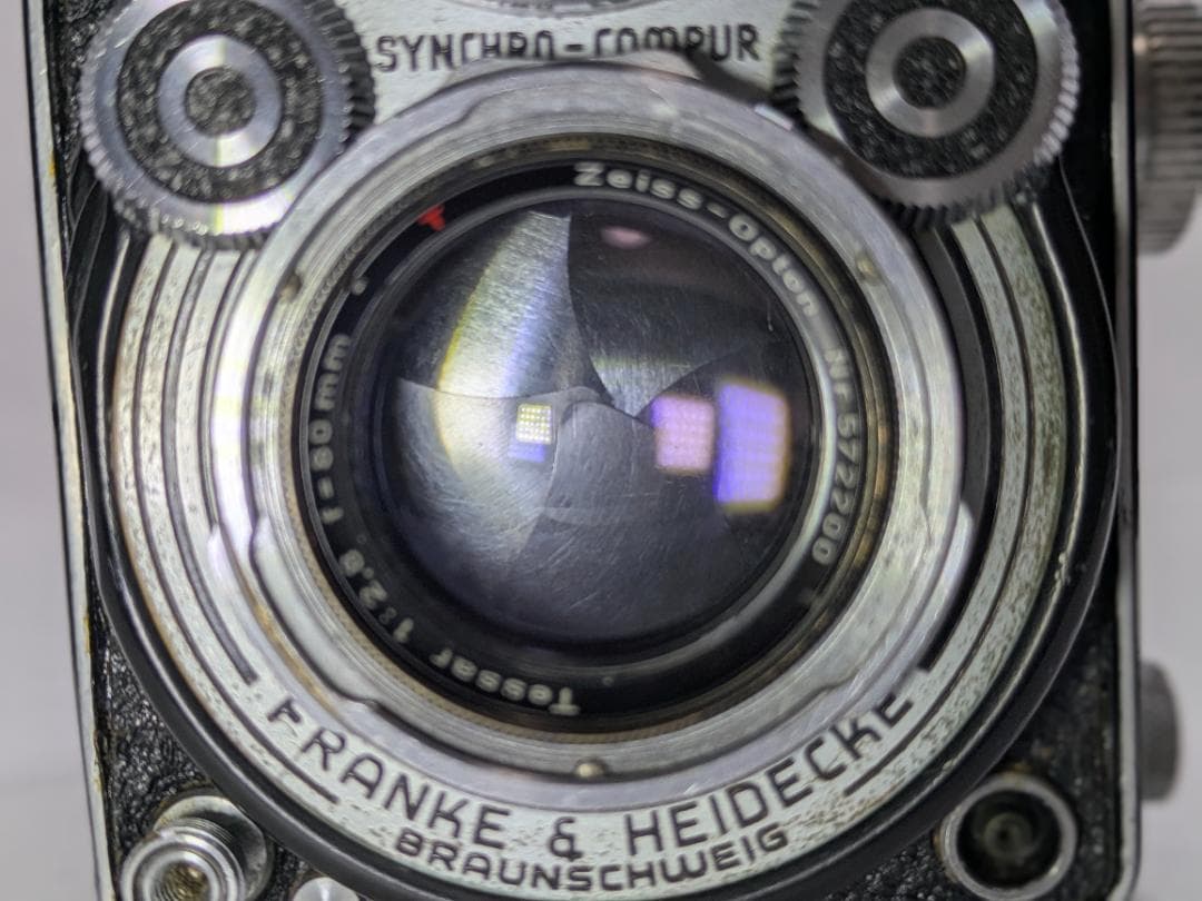 Rolleiflex 2.8 A 二眼レフカメラ レザーケース付き #277