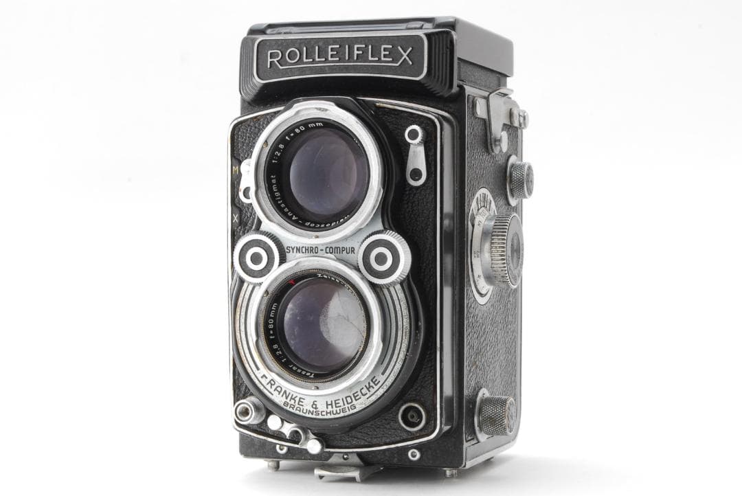 Rolleiflex 2.8 A 二眼レフカメラ レザーケース付き #277