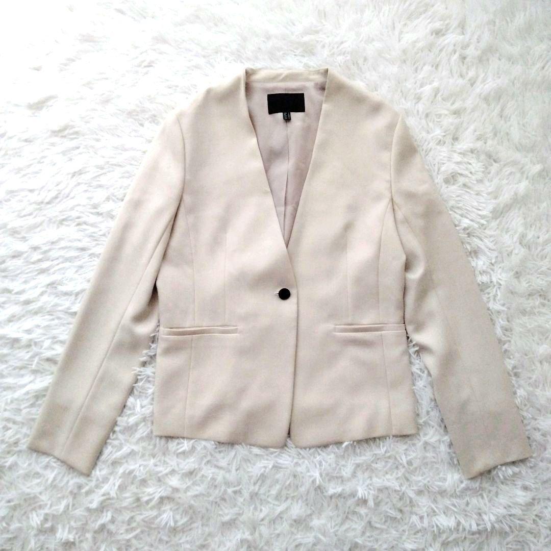 現行 icb BrightCrossノーカラージャケット パンツ 大きいサイズ