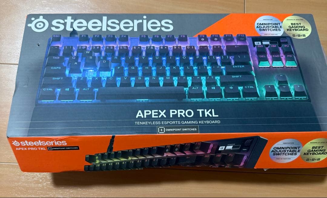 SteelSeries APEX PRO TKL ゲーミングキーボード