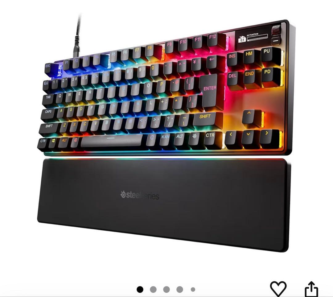 SteelSeries APEX PRO TKL ゲーミングキーボード