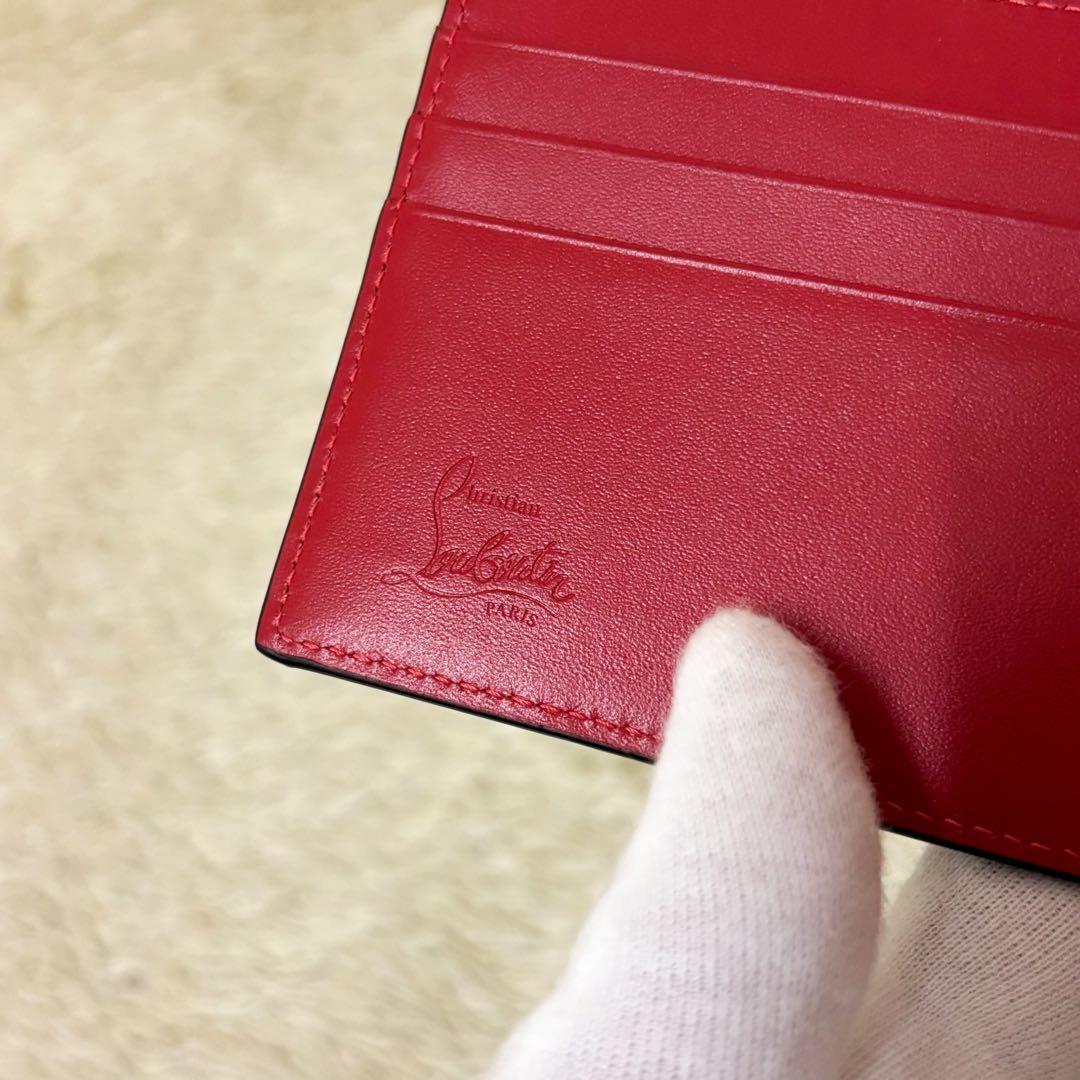 現行【新品同様】クリスチャンルブタン マネークリップ Groovy ブラック