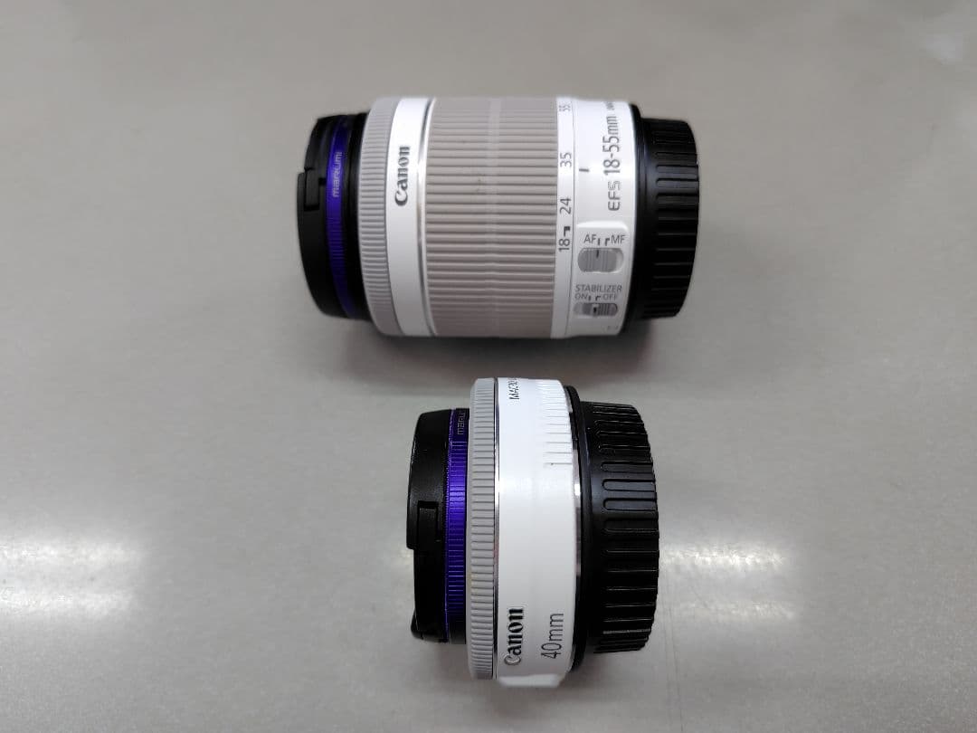 Canon EOS Kiss X7(ホワイト)ダブルレンズキット2