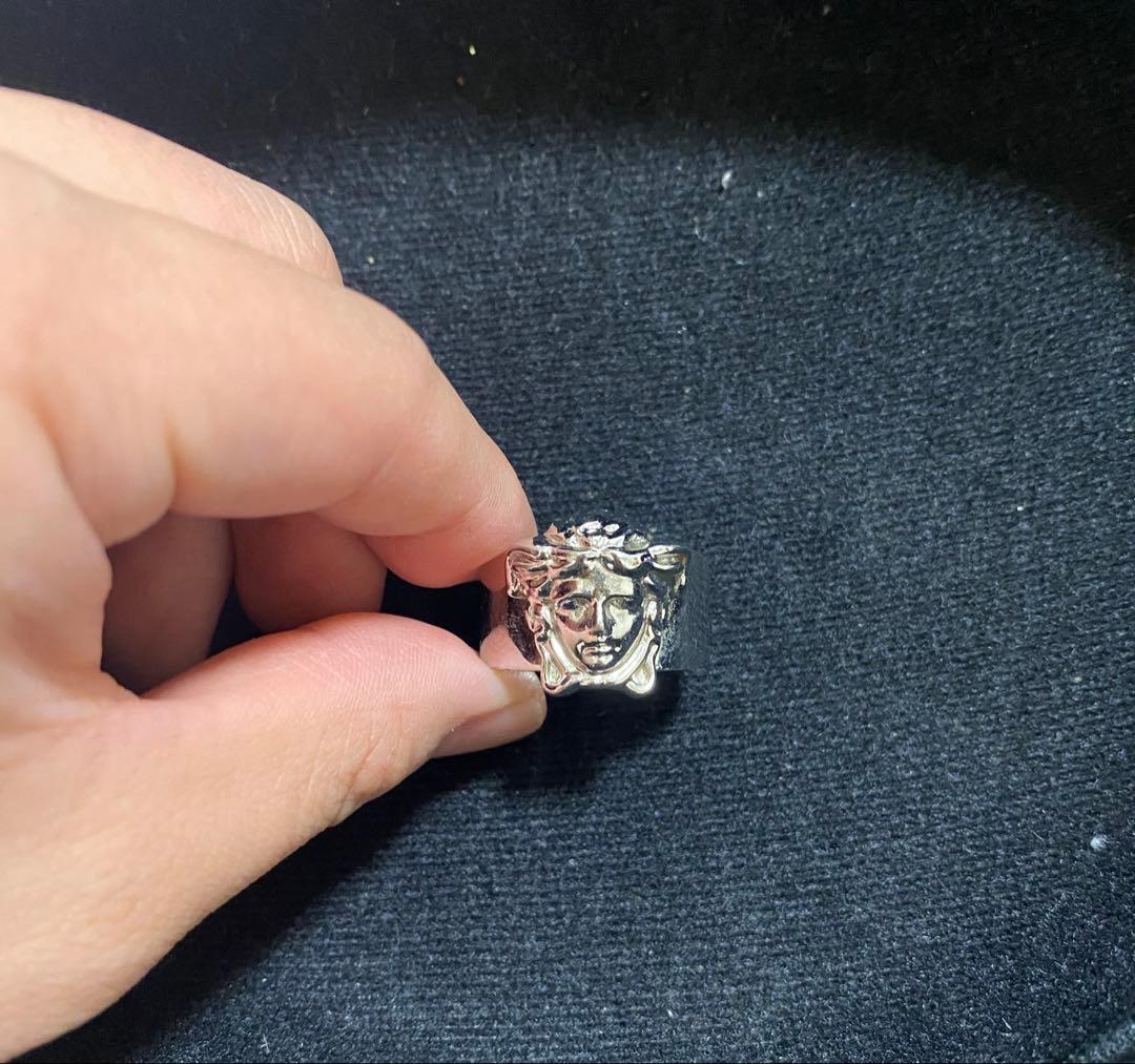 k*u様 VERSACE メデューサリング（シルバー）