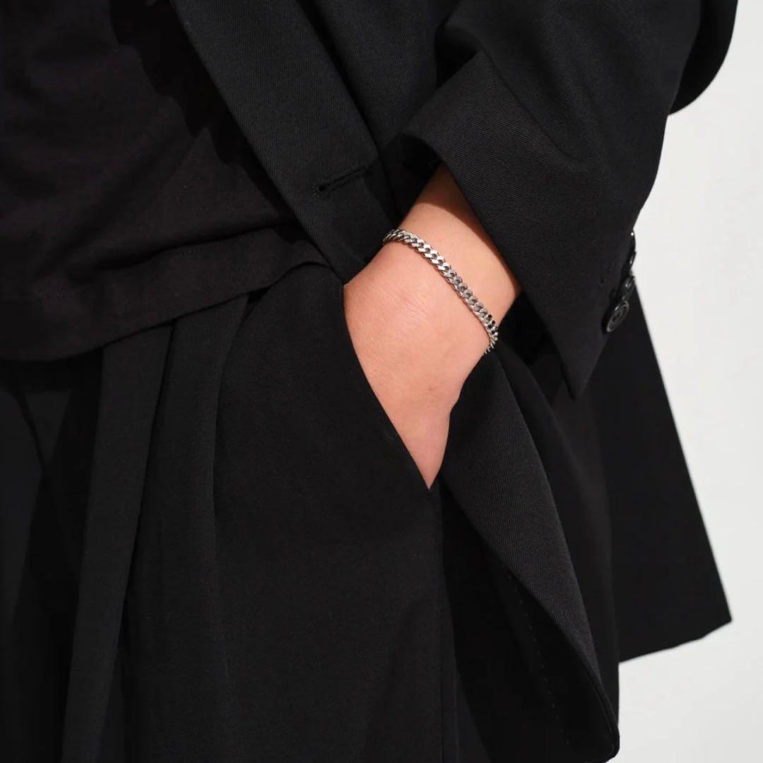 TOMWOOD / Curb Bracelet L / 7インチ ブレスレット