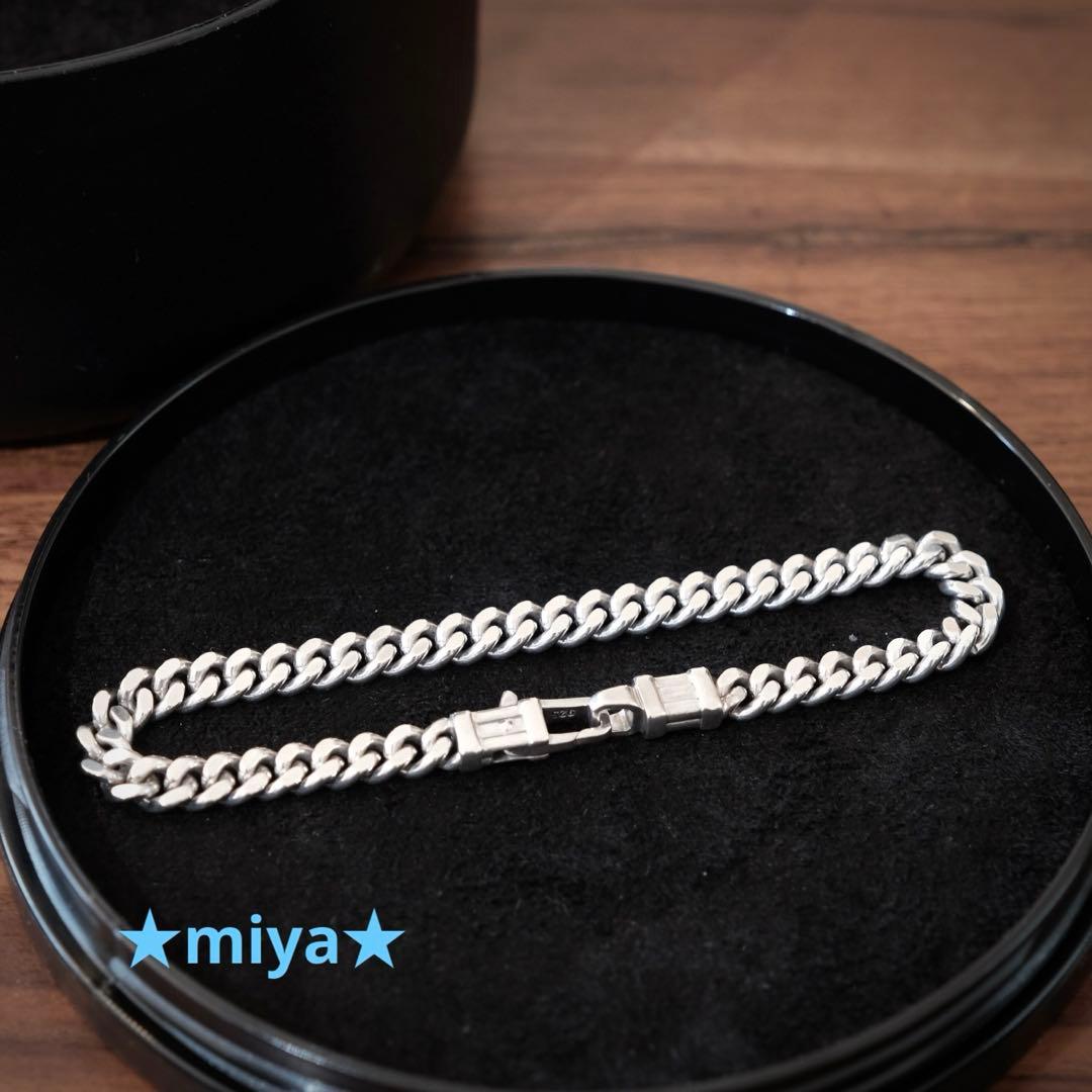 TOMWOOD / Curb Bracelet L / 7インチ ブレスレット