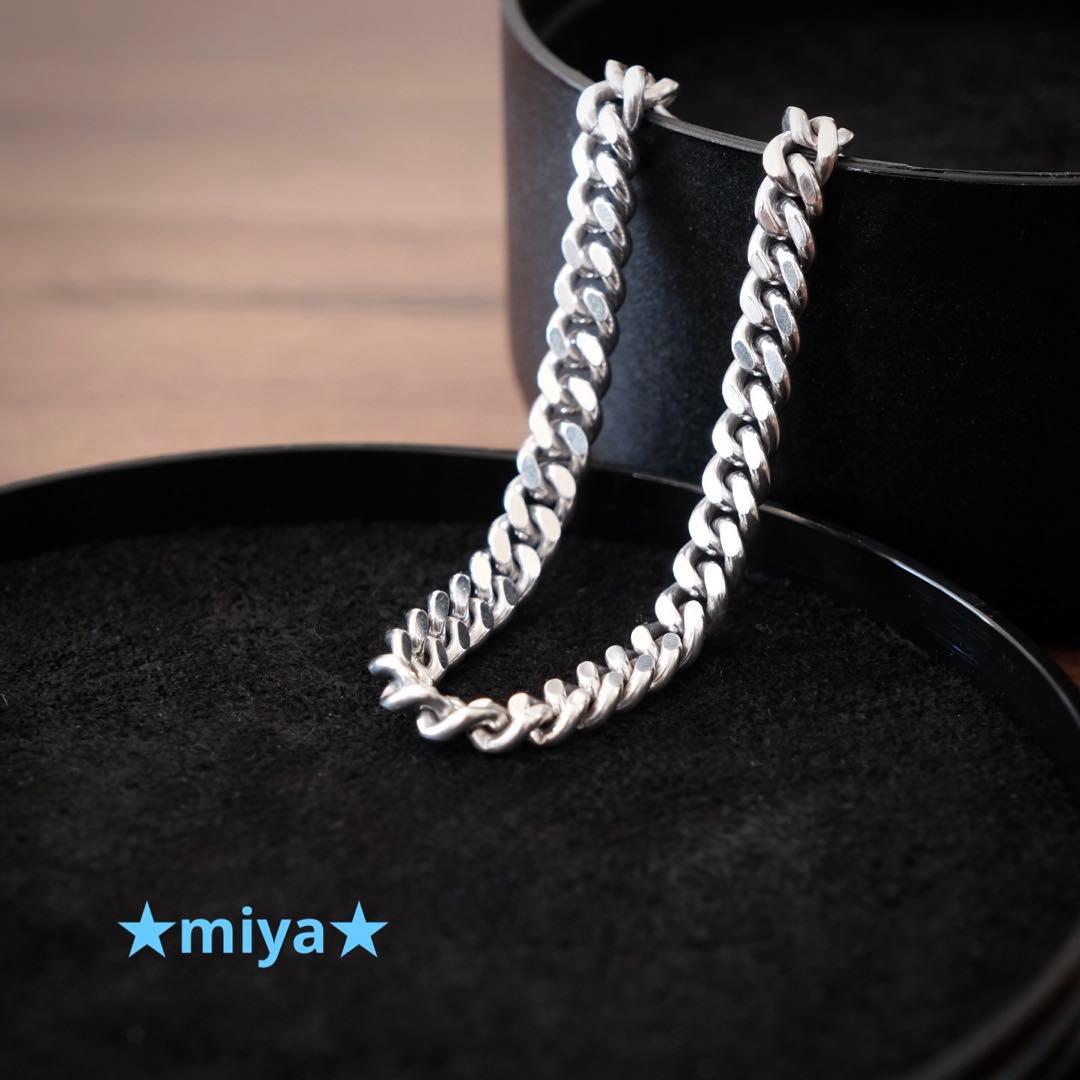 TOMWOOD / Curb Bracelet L / 7インチ ブレスレット