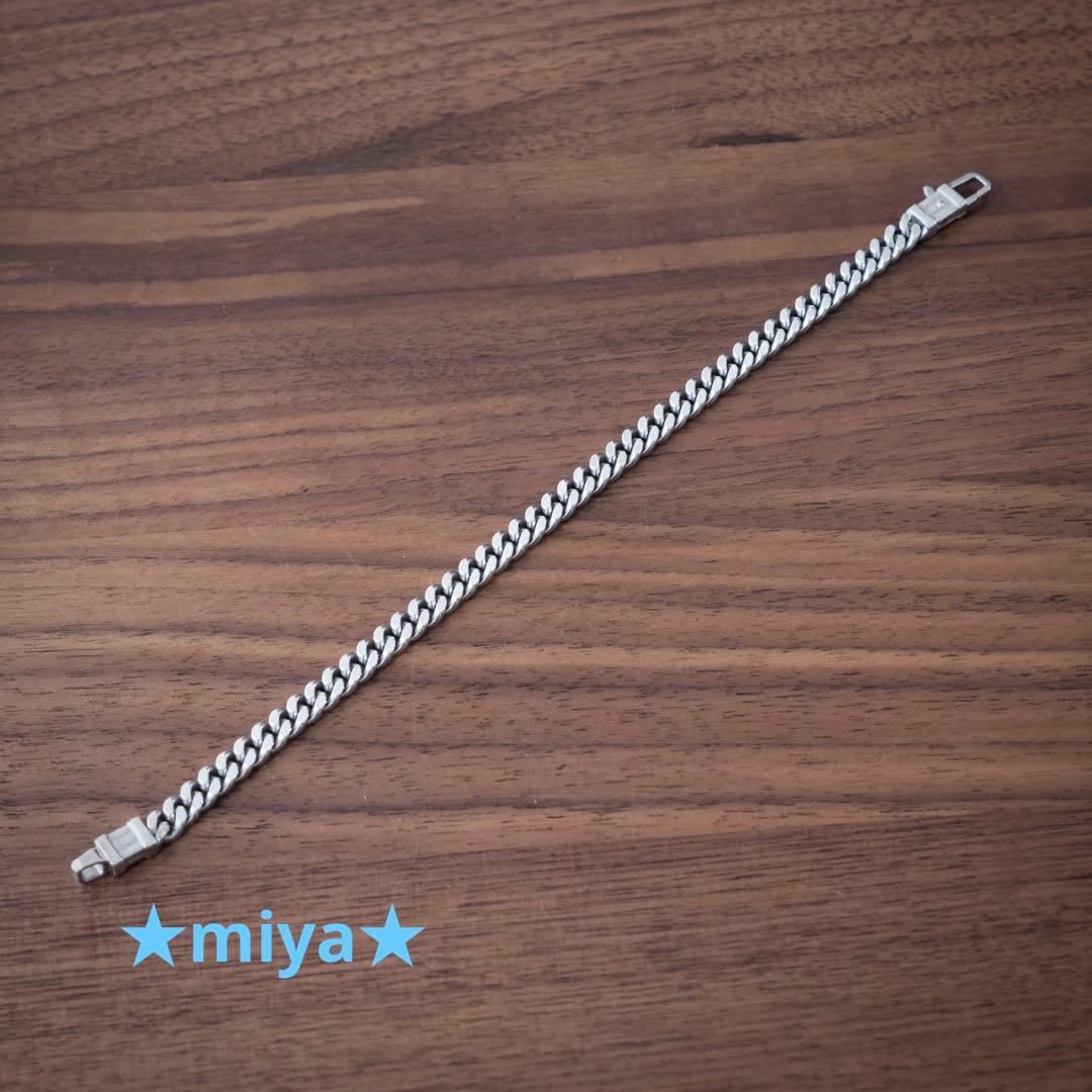 TOMWOOD / Curb Bracelet L / 7インチ ブレスレット