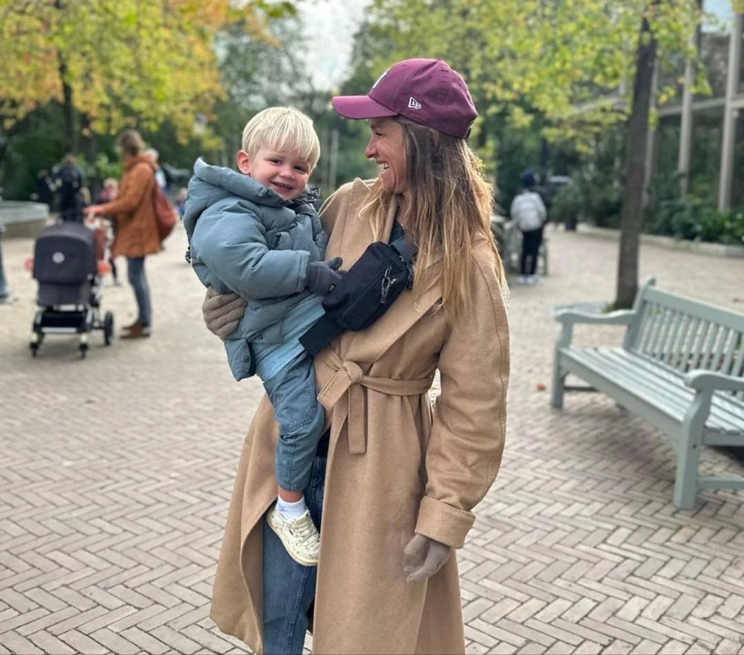 ポーチ付きWIRDRIDE抱っこ用スリング Sand Linen サンドリネン