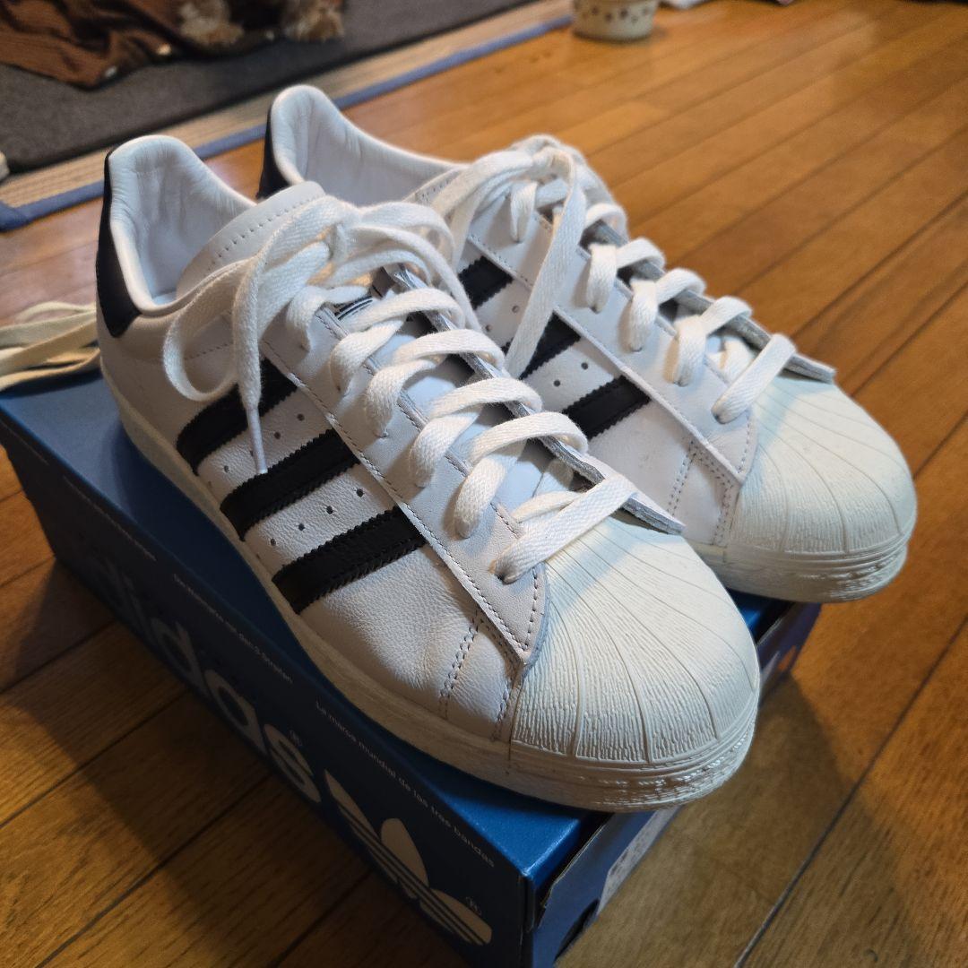 adidas スーパースター82 JI2025 ホワイト/ブラック