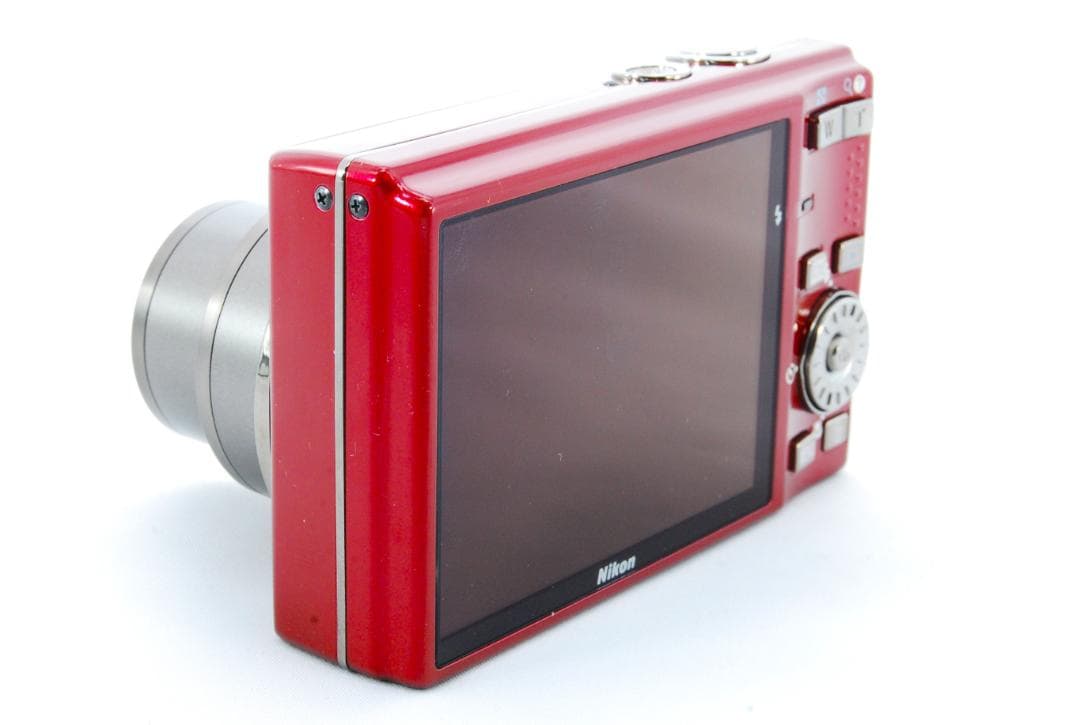 【極上美品】Nikon Coolpix S710元箱付レッド動作確認済41107