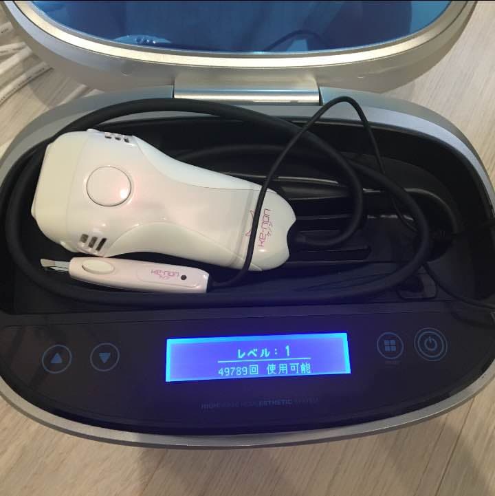 脱毛器 ケノン カートリッジ付き