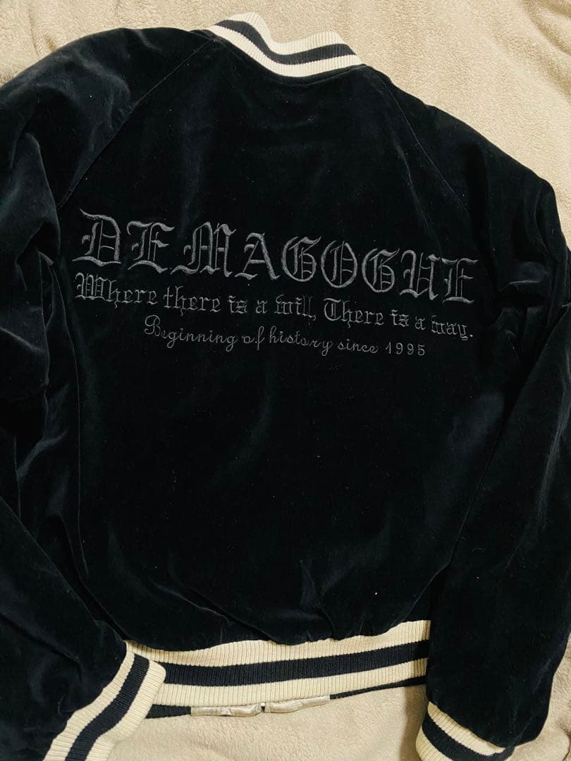 別珍 ２面用 SWITCH 日本限定 レーヨン スカジャン こい龍 unisex