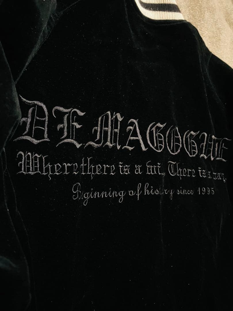 別珍 ２面用 SWITCH 日本限定 レーヨン スカジャン こい龍 unisex