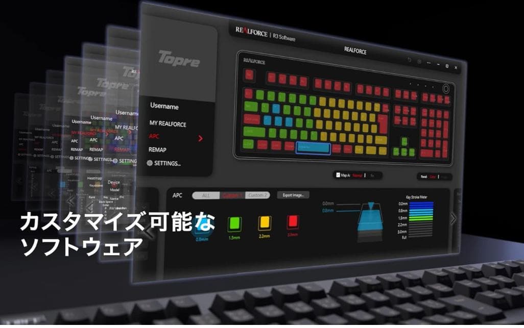 な*ん様 REALFORCE R3HA22 キーボードワイヤレス無接点