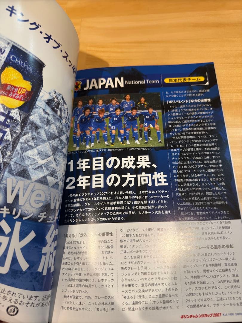 【公式戦使用】adidas Kirin Challenge Cup 2007