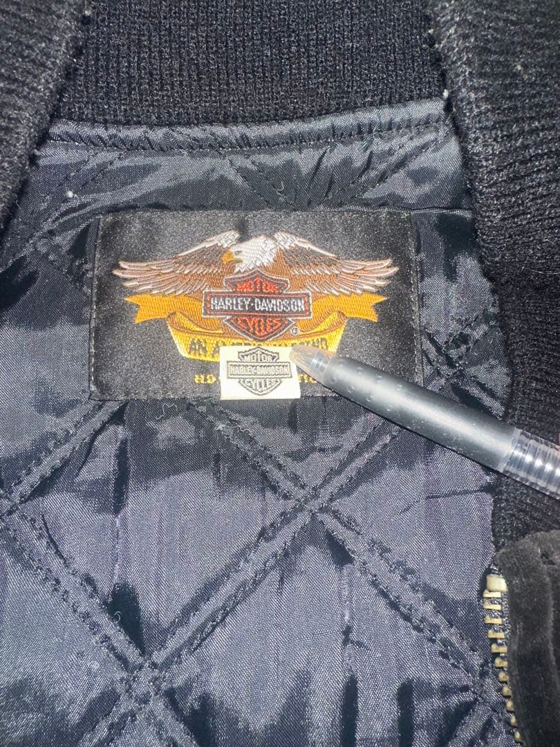 90’s Harley-Davidson ベロアジャケット 別珍