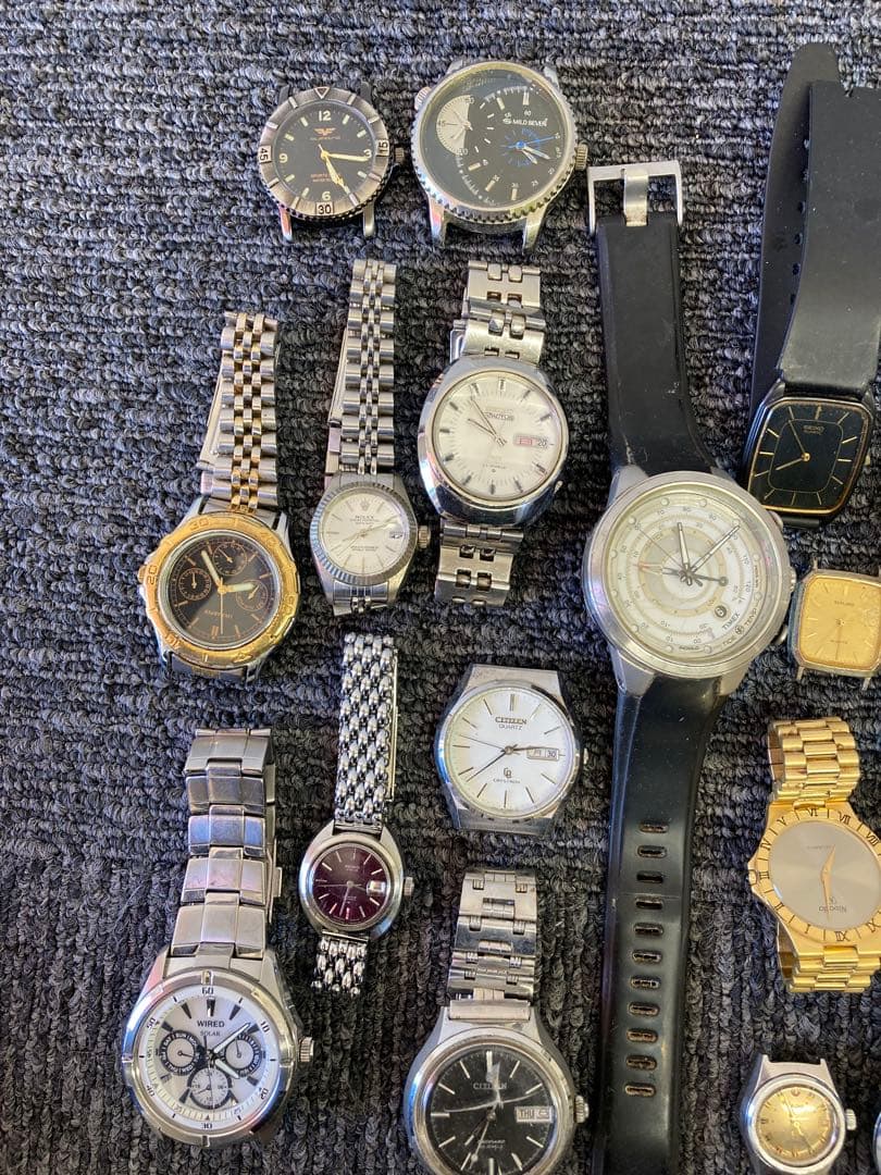 SEIKO CASIO CITIZEN他時計を大量にまとめて