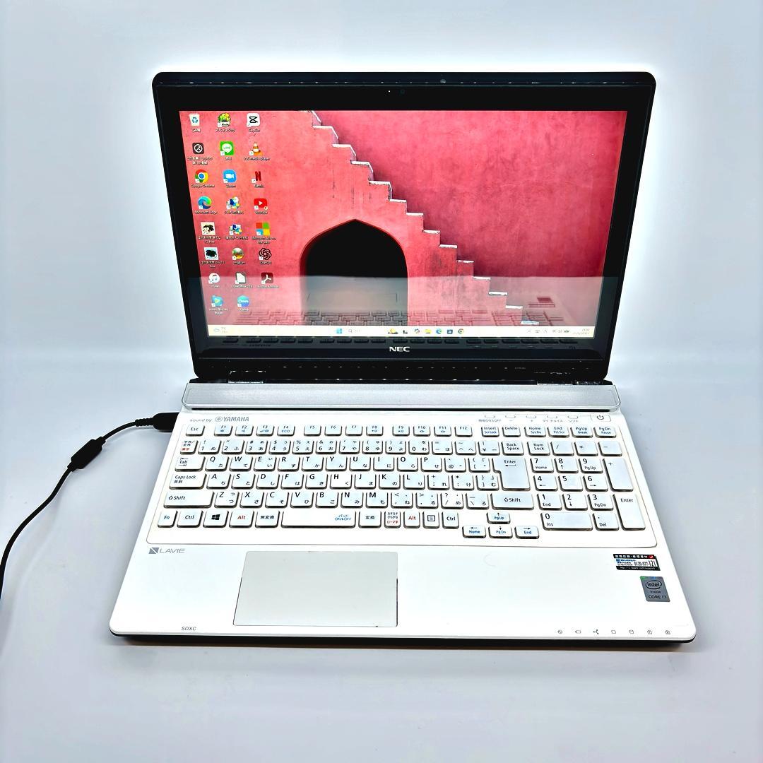 NECノートパソコン タッチパネル Win11 Corei7 新品SSD A19