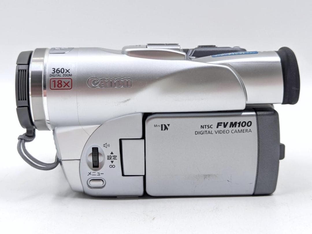 miniDVのダビングに！ Canon ビデオカメラ DM-FV M100 03