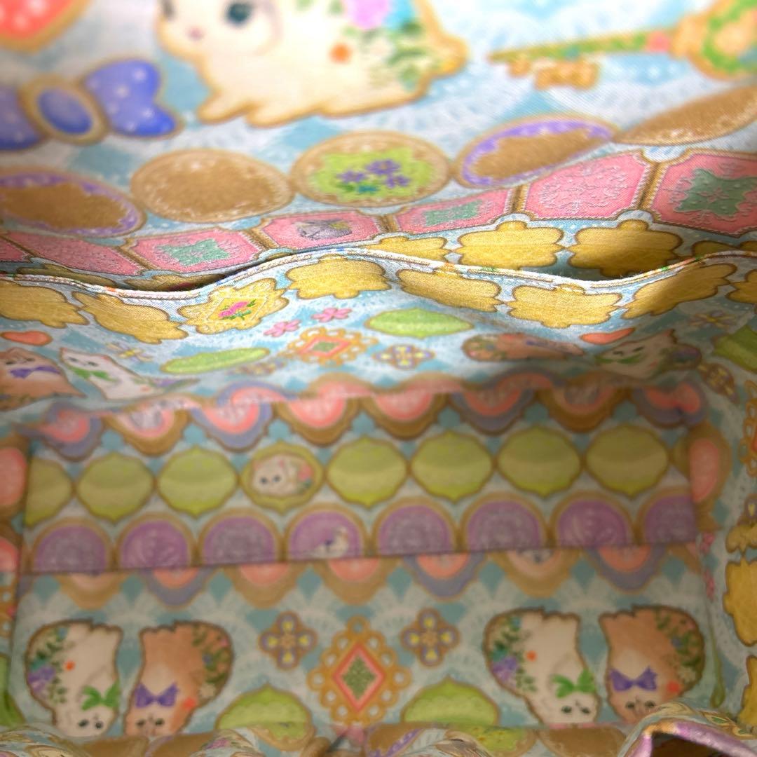 うな　22fabric使用　バッグ　ハンドメイド