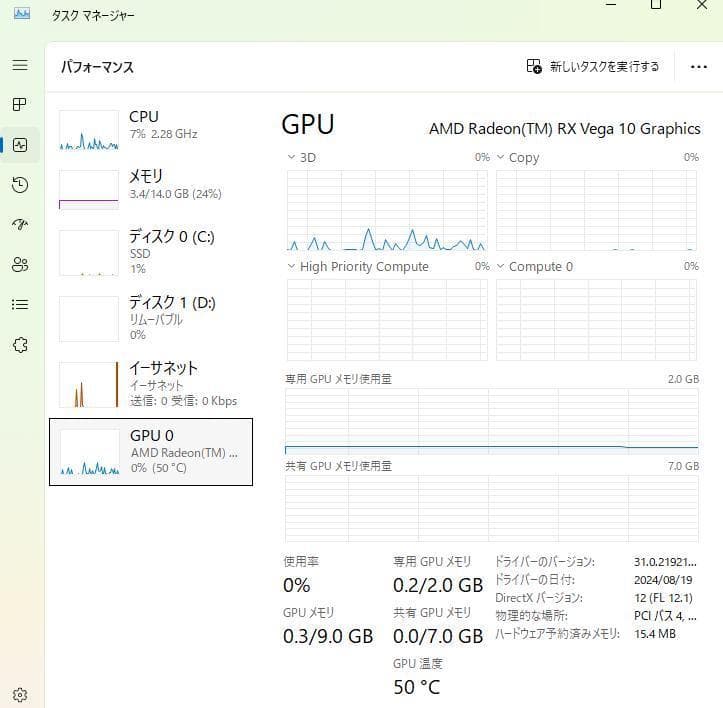 MINISFORUM UM700　RADEON Ryzen7 3750H