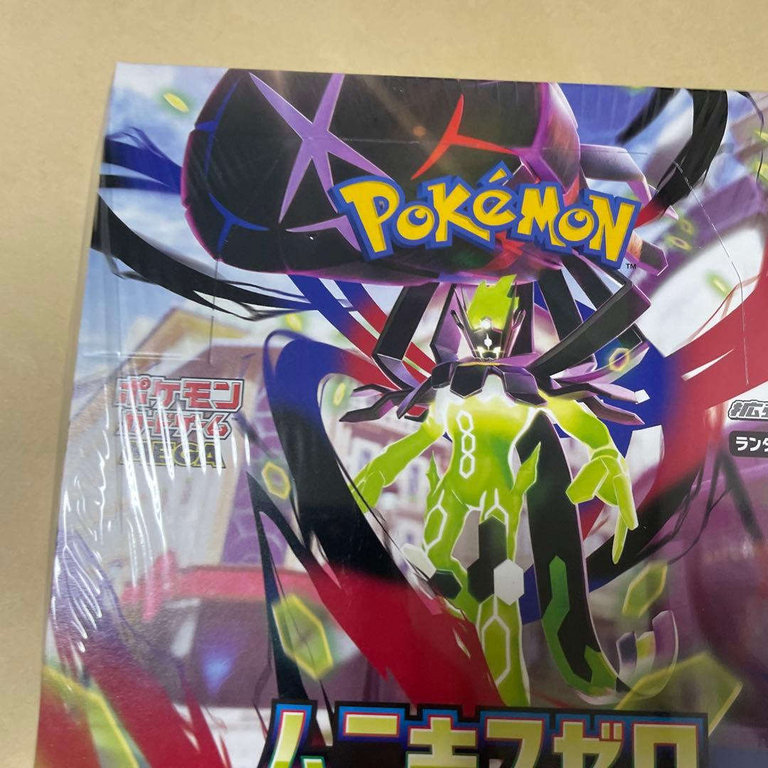 新品未開封 ポケモンカードゲーム MEGA シュリンク付 ムニキスゼロ 1BOX