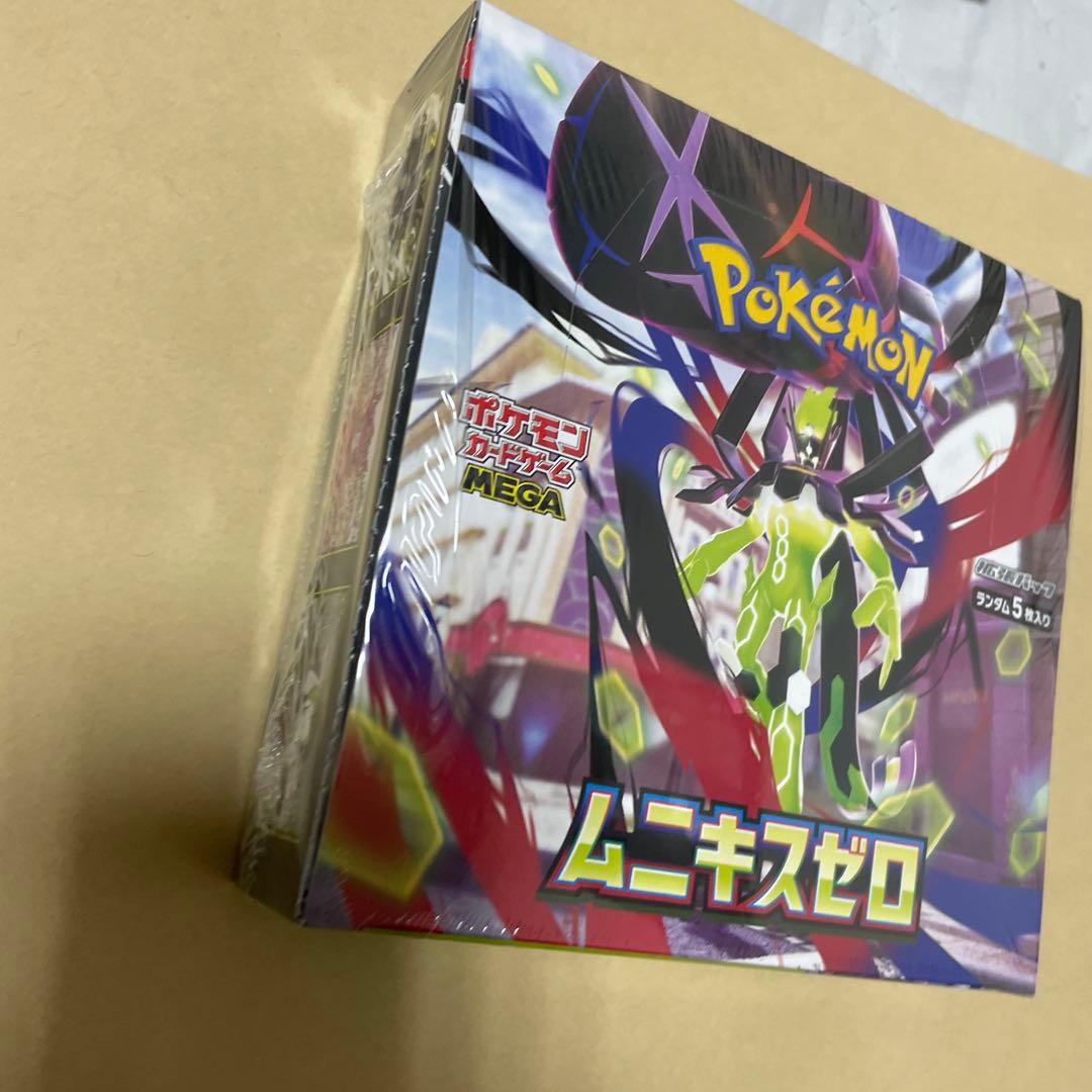 新品未開封 ポケモンカードゲーム MEGA シュリンク付 ムニキスゼロ 1BOX