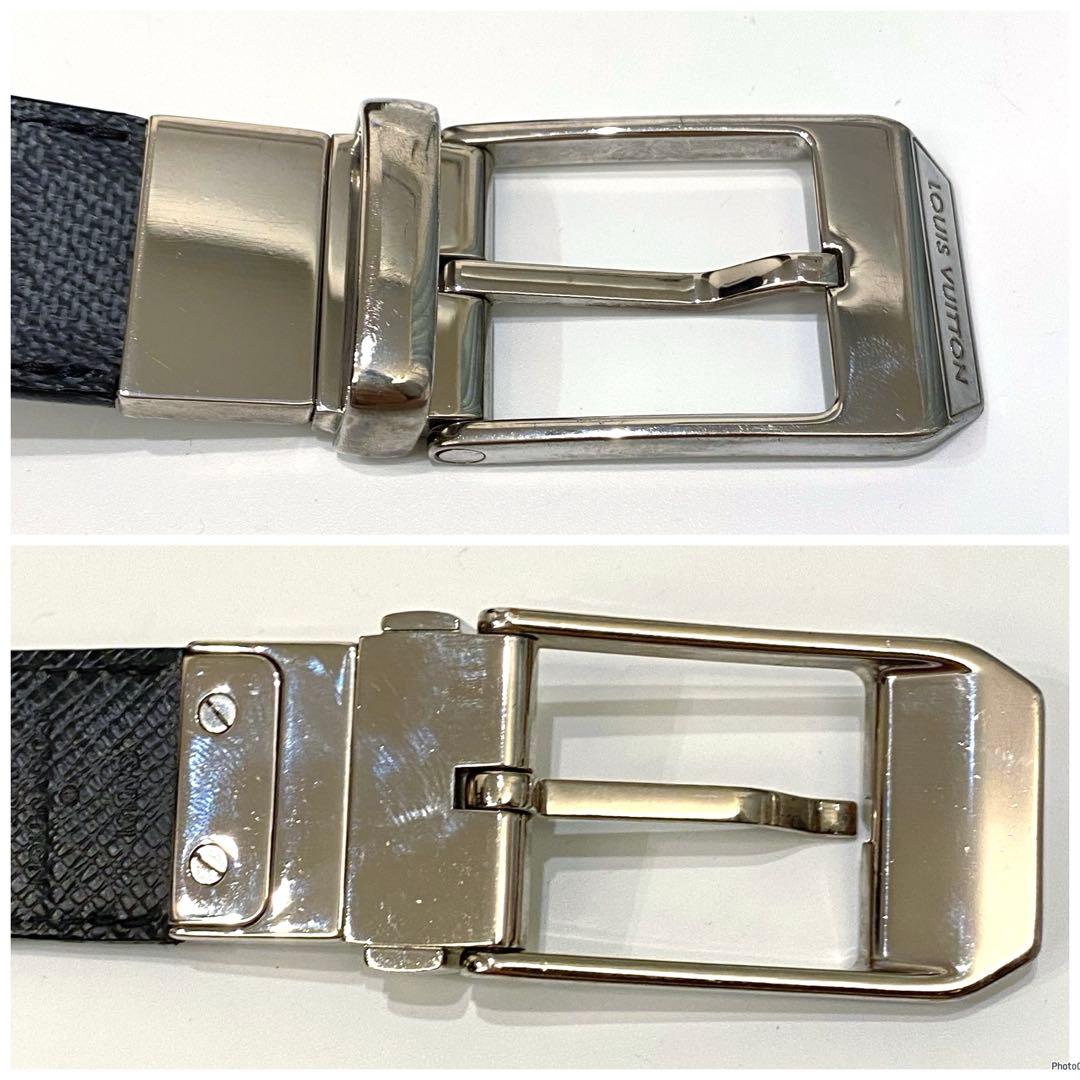 ルイヴィトン　LOUIS VUITTON　ダミエ　ベルト　サンチュール　黒