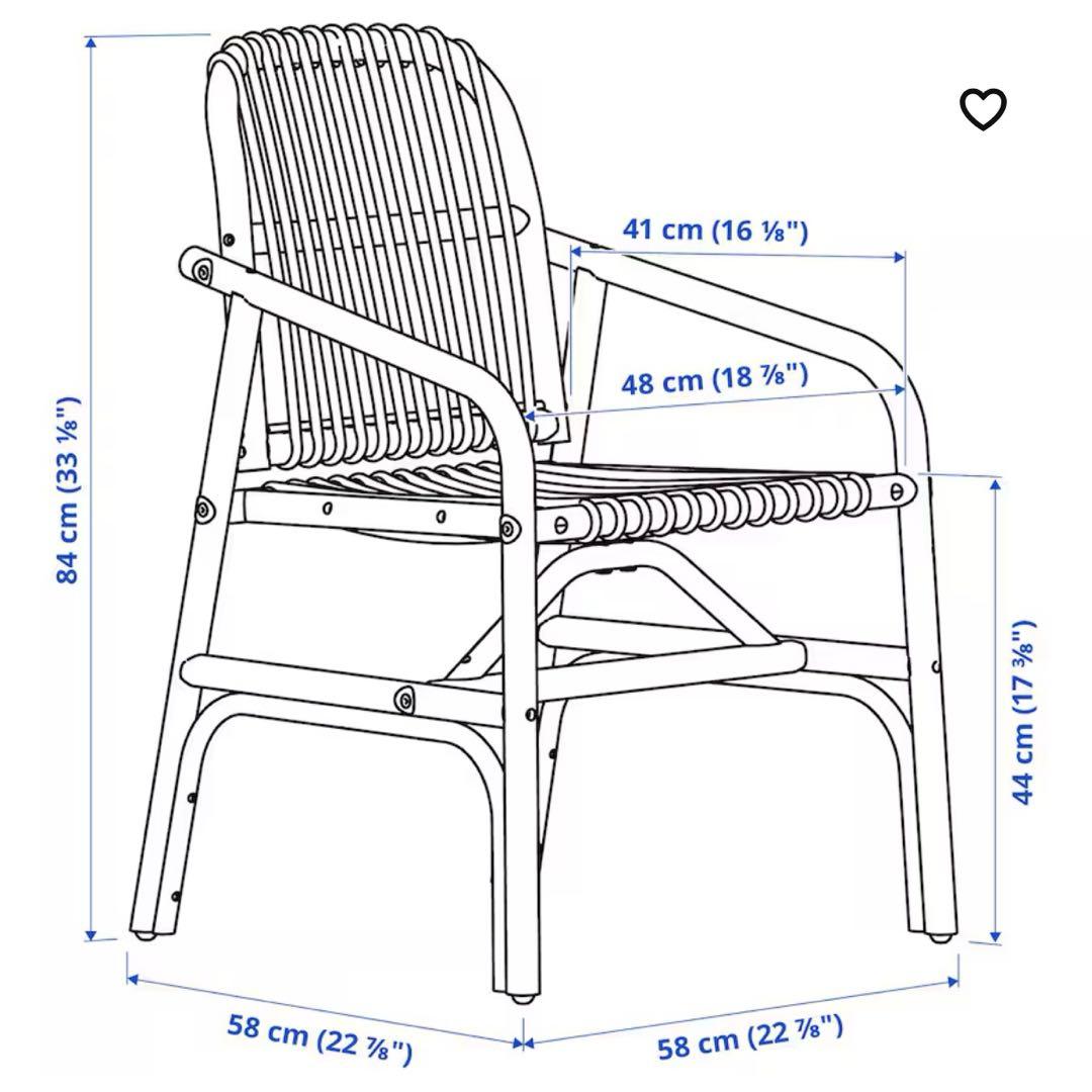 IKEA SALNÖ サールノー　チェア