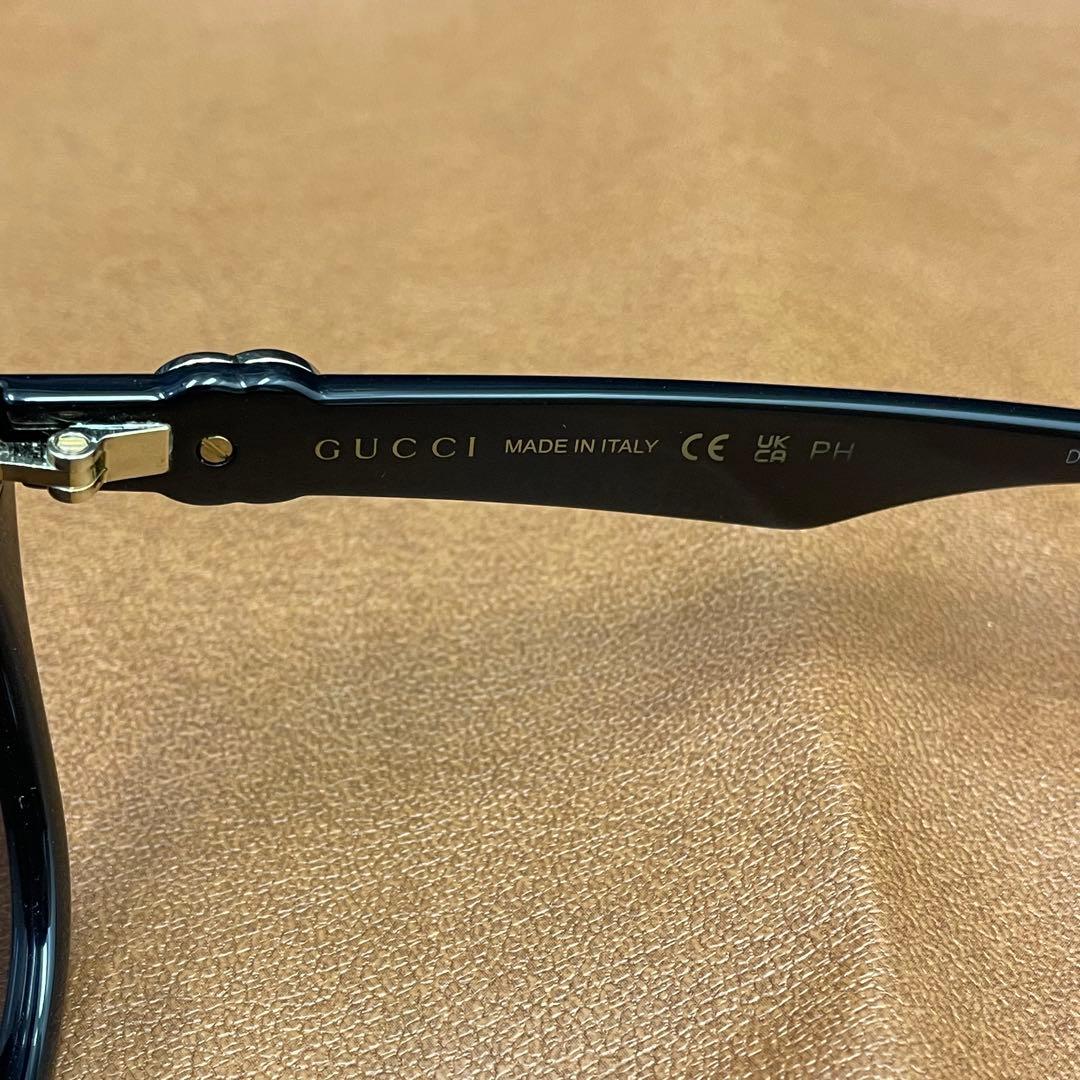 商談中 グッチ GG1536S 001 ロゴ サングラス