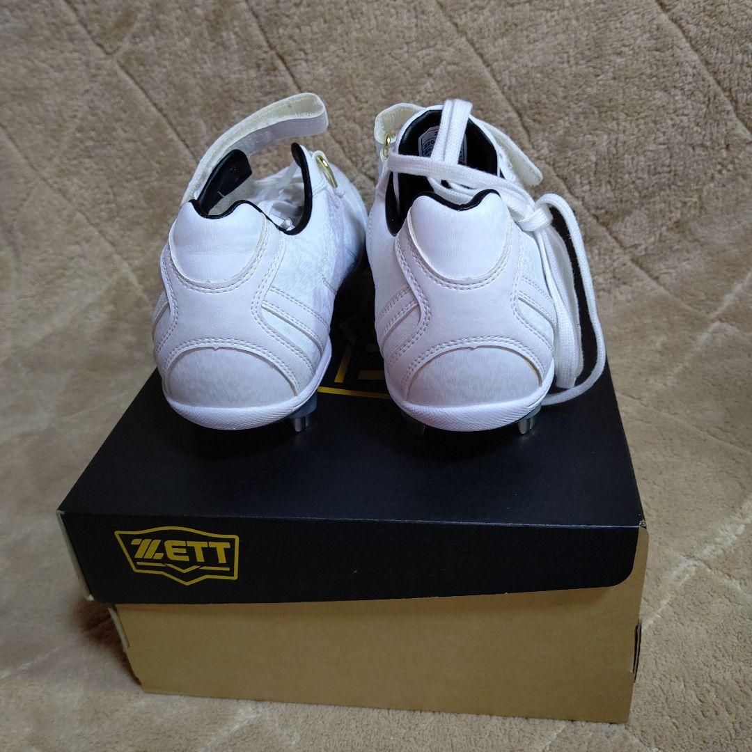 ゼット ZETT 野球 金具埋め込みスパイク スーパーグランドジャックWH