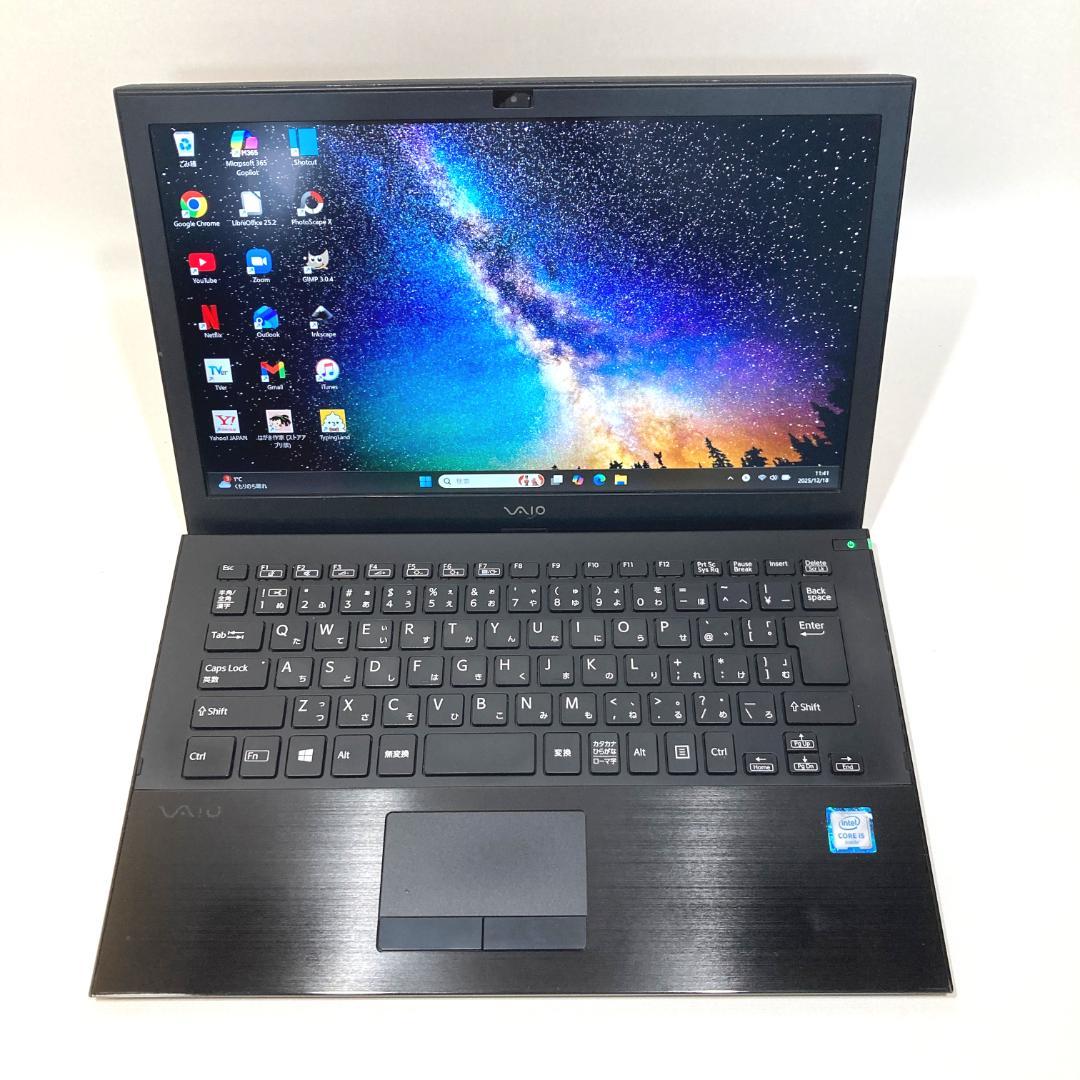 初心者✨快速・カメラ付き・大容量✨黒✨すぐ使えるノートパソコン◇T427-2