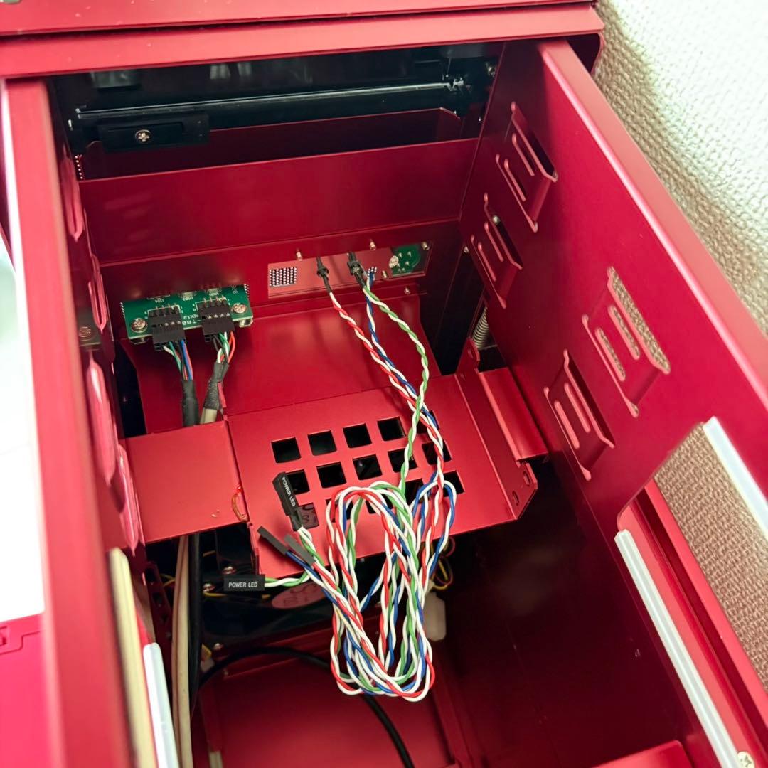 星野金属　Windy ウィンディ　PCケース　ALCADIA 赤　レッド　アルミ