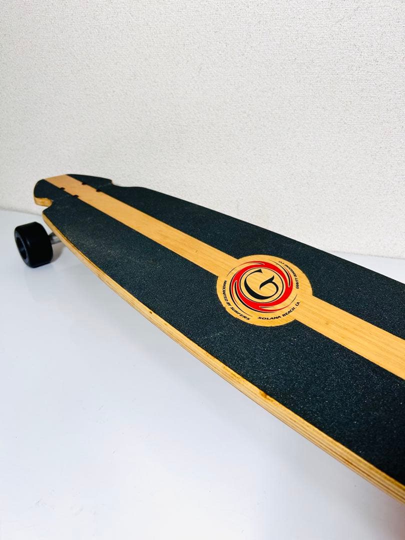 【ほぼ未使用】Gravity ロングスケートボード 47インチ　119センチ！