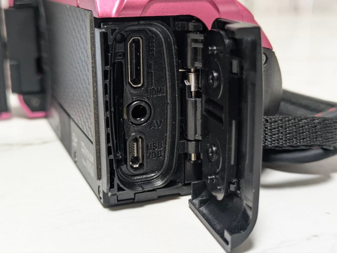 JVC　GZ-F100　ピンクカラー