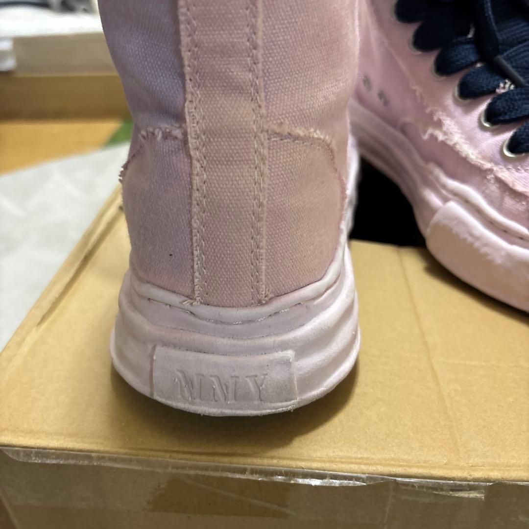 k*k様 ミハラヤスヒロ　ハイカットスニーカー　ピンク