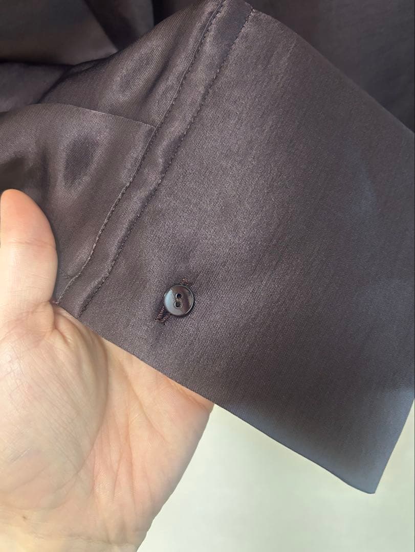 【imperf.】Vintage Satin Shirt