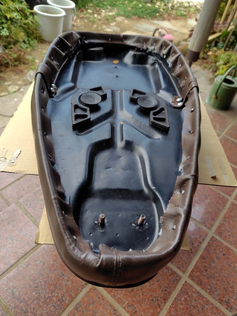 のん様　HONDAシャリィー　chaly６Ｖ用　武政塾三段シートチョビちょび３段