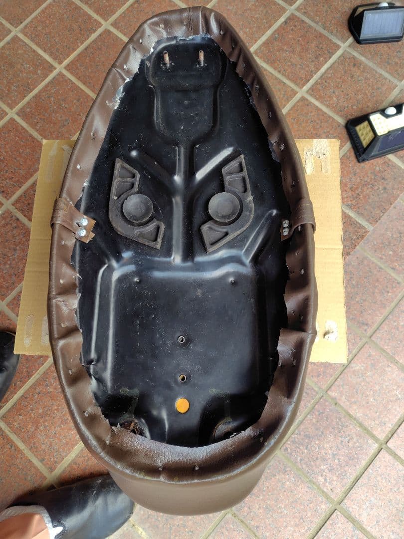 のん様　HONDAシャリィー　chaly６Ｖ用　武政塾三段シートチョビちょび３段