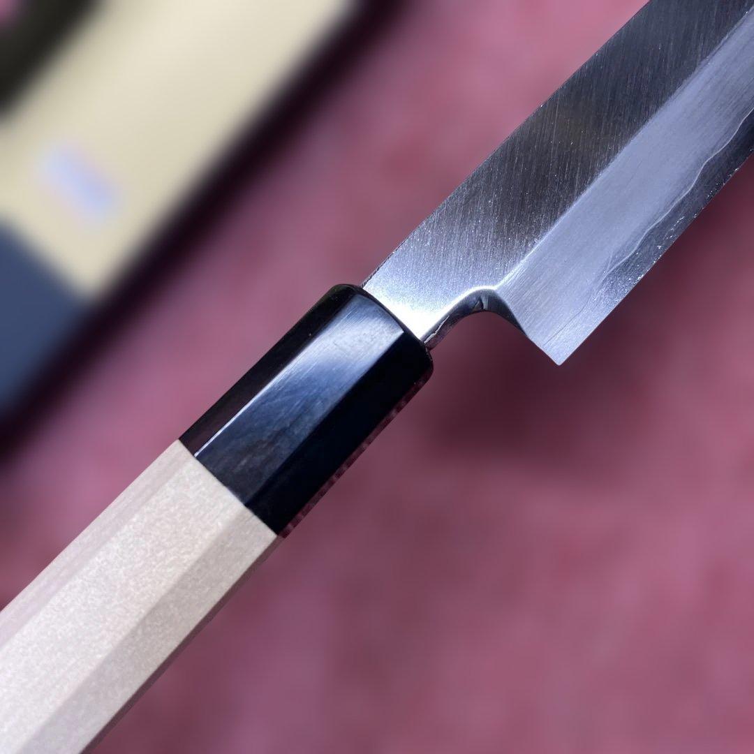 銀三　柳刃包丁　210㎜ 7寸