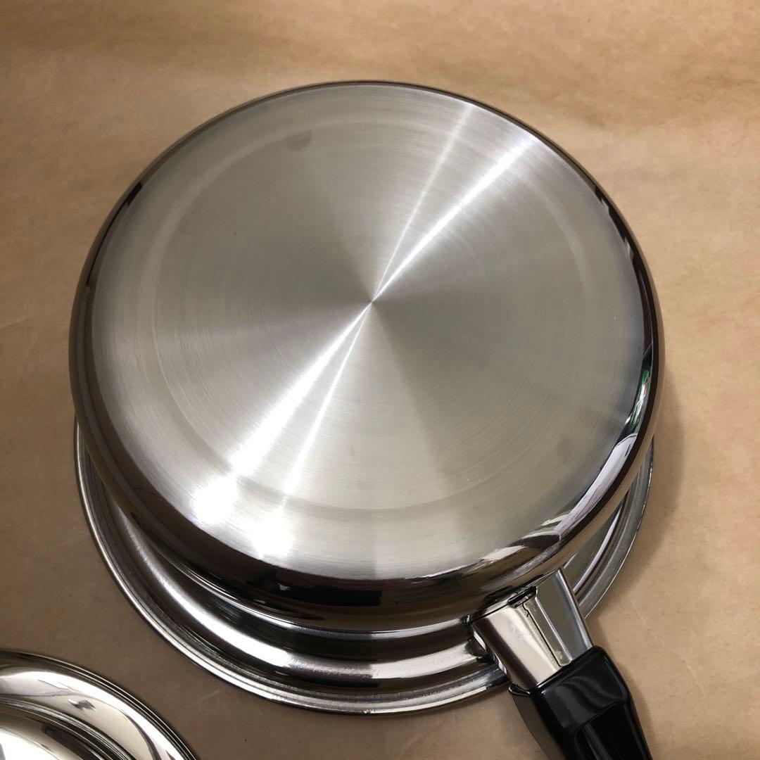 未使用　レインボークッカープレミアム　内径17cm 片手鍋