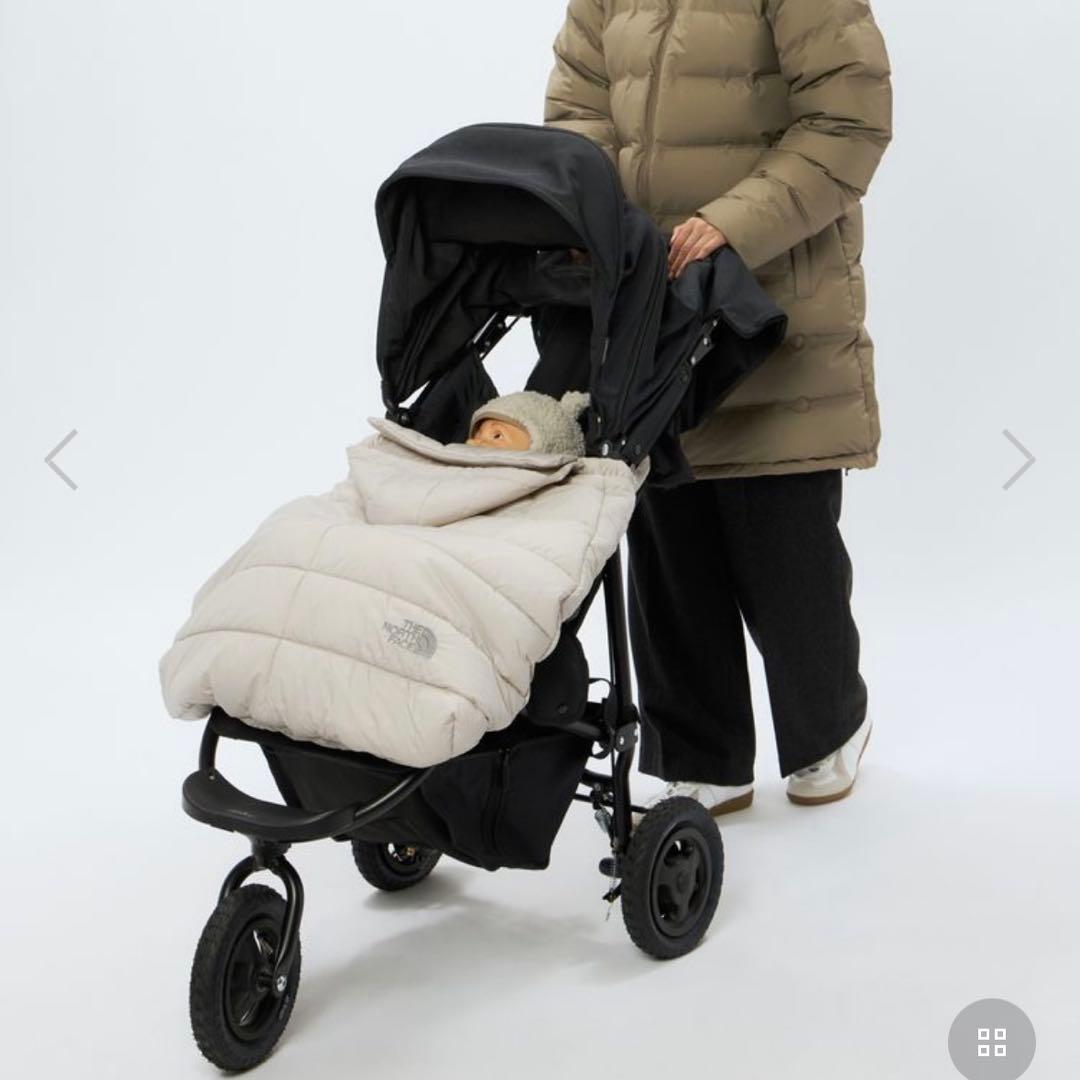 【ノースフェイス】 ベビーシェルブランケット/アイボリー/新品