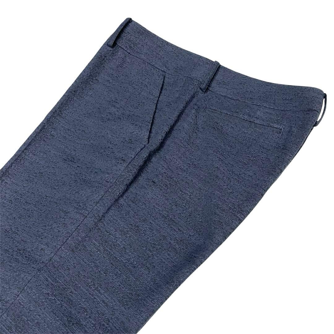 美品　DAMA collection ノーカラー　セットアップ　13AR 紺