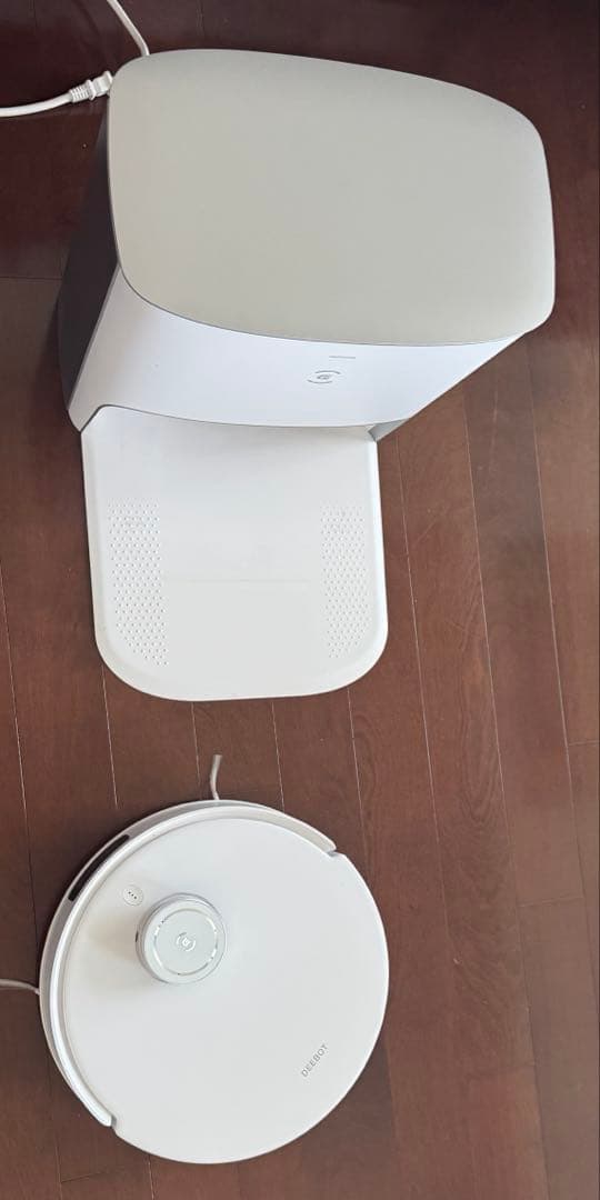 ロボット掃除機 ホワイト 自動充電機能付き