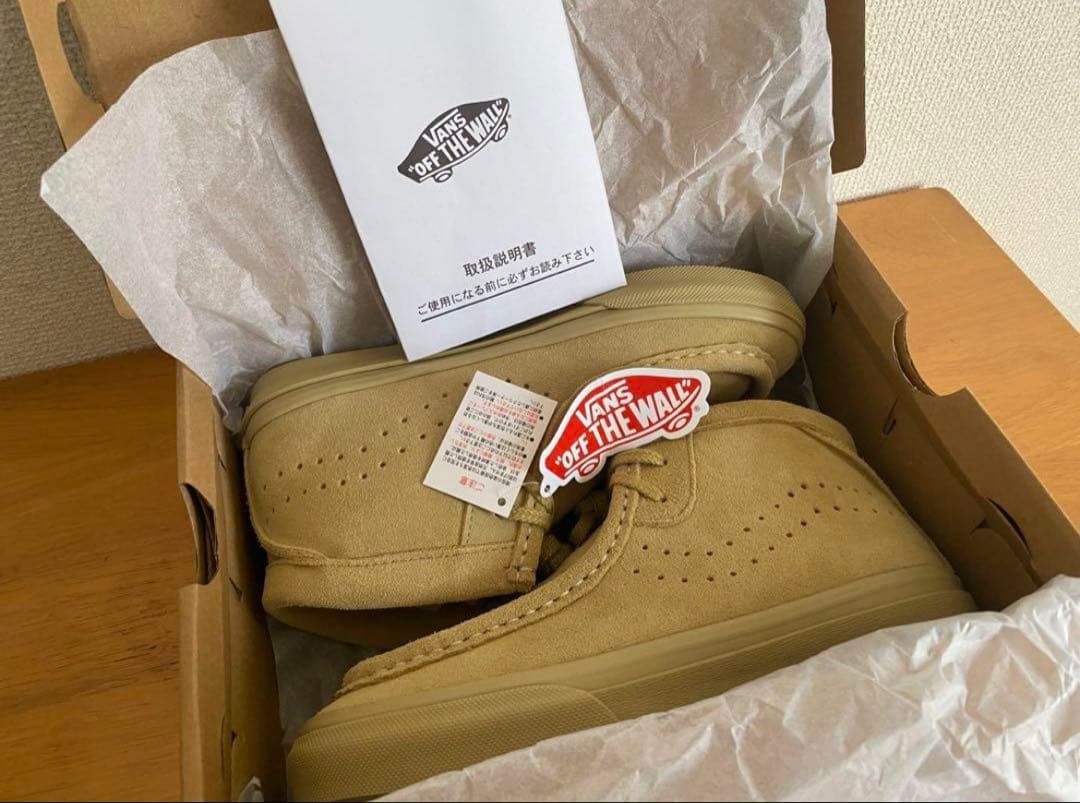 VANS ヴァンズ CARVER カーバー V396 SAND BEG 23.5