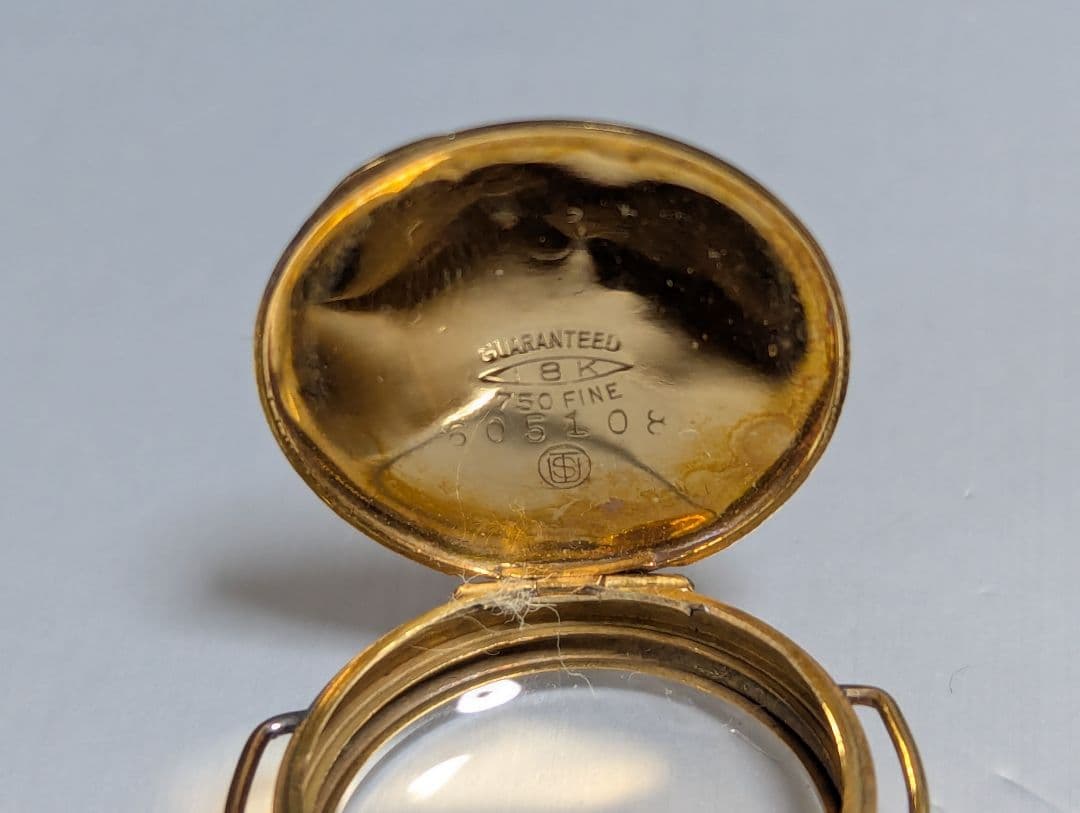 時計　フレーム　750 18K